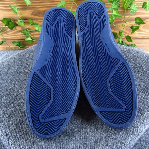 Zara Men's Basket Sneaker Blue Synthetic‎ Size 9 Medium Gently Used 2025 - Picture 6 of 6